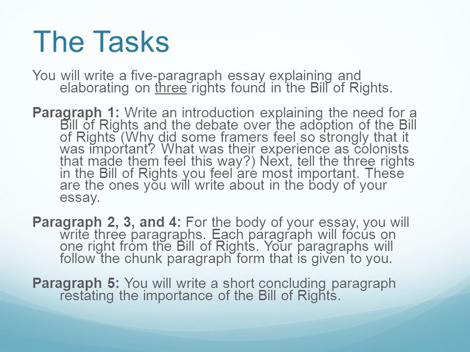 importance in writing a paragraph